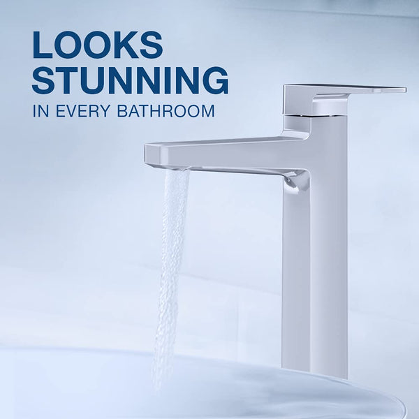 Kohler - 22539IN-4-CP Hone Tall Pillar Tap