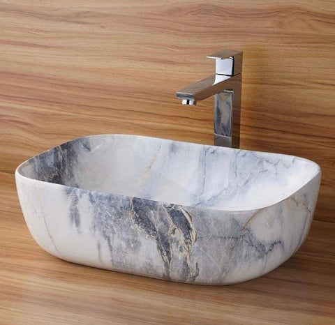 HISRE Table Top Wash Basin For Bathroom